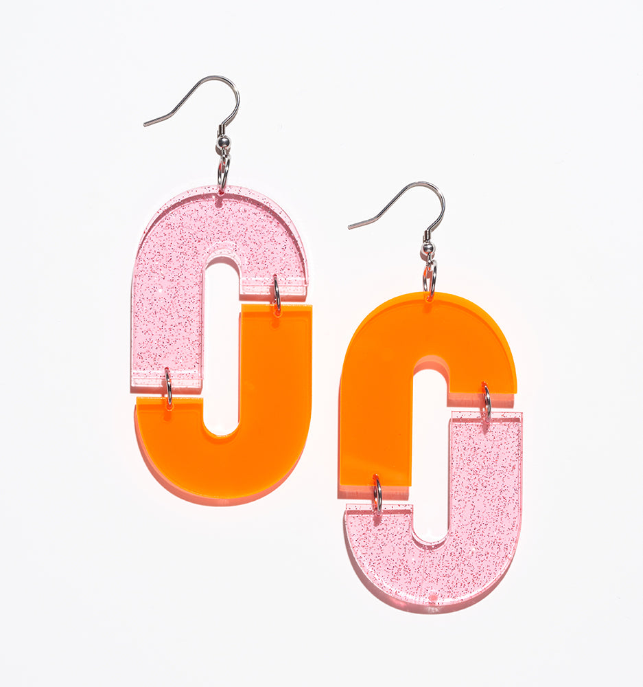 acrylic earrings