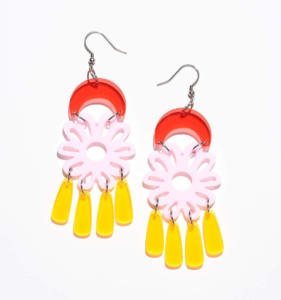 acrylic earrings