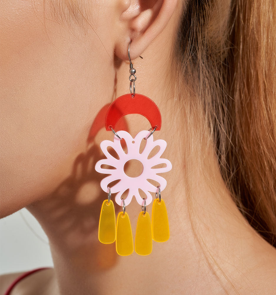 acrylic earrings