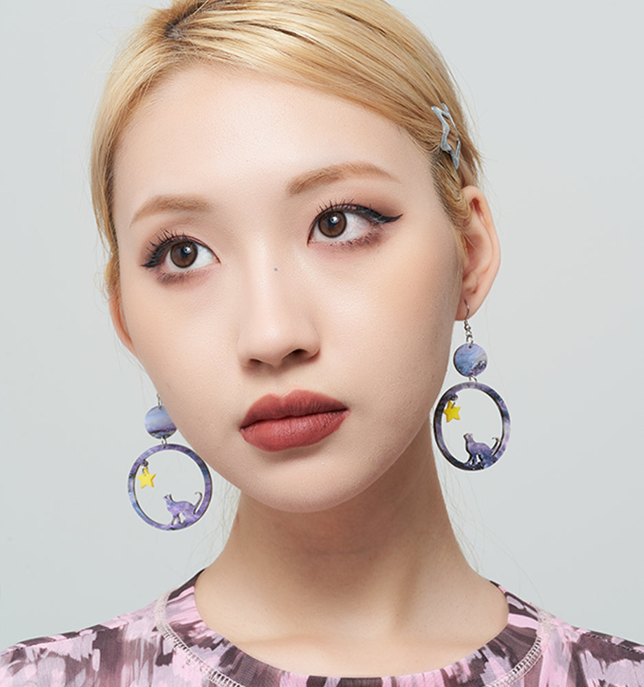 acrylic earrings