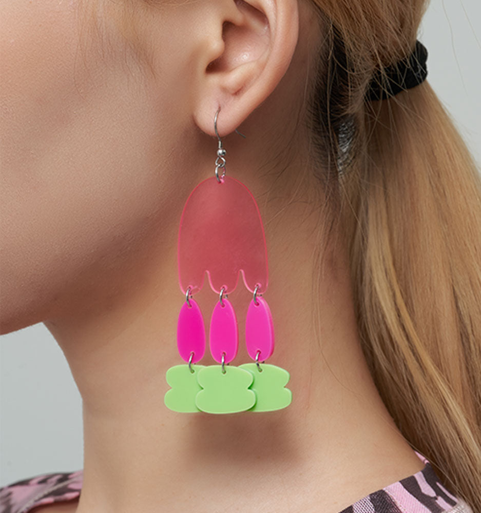 acrylic earrings