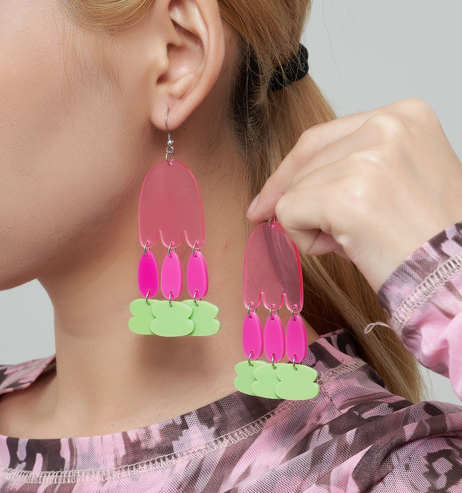 acrylic earrings