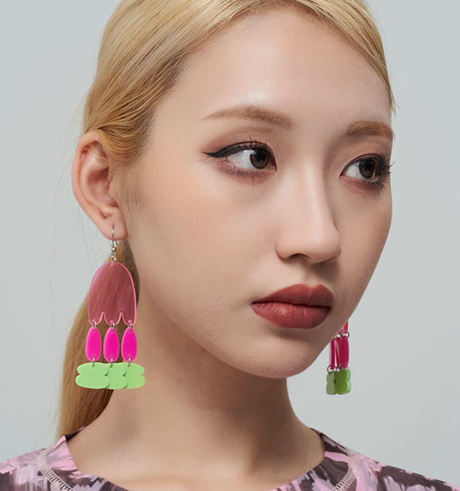 acrylic earrings