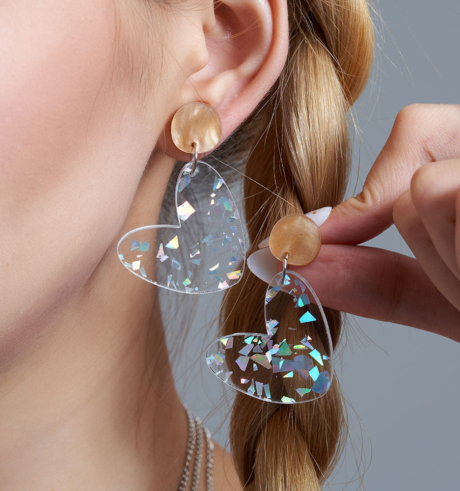 acrylic earrings