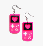 Pink Game Console Earrings/Ear Clip