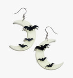 Halloween Flying Bat Earrings/Ear Clip