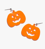 Halloween Pumpkin Earrings/Ear Clip