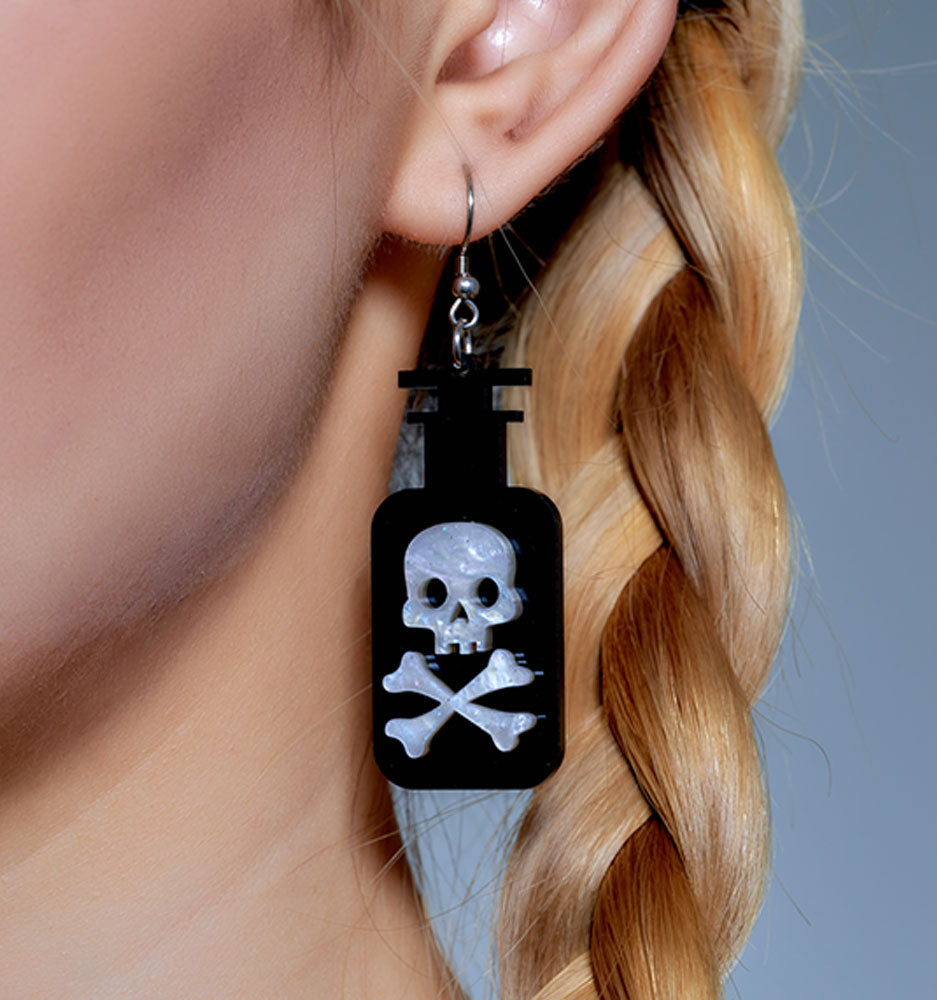 Halloween acrylic earrings