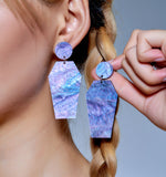 Halloween acrylic earrings