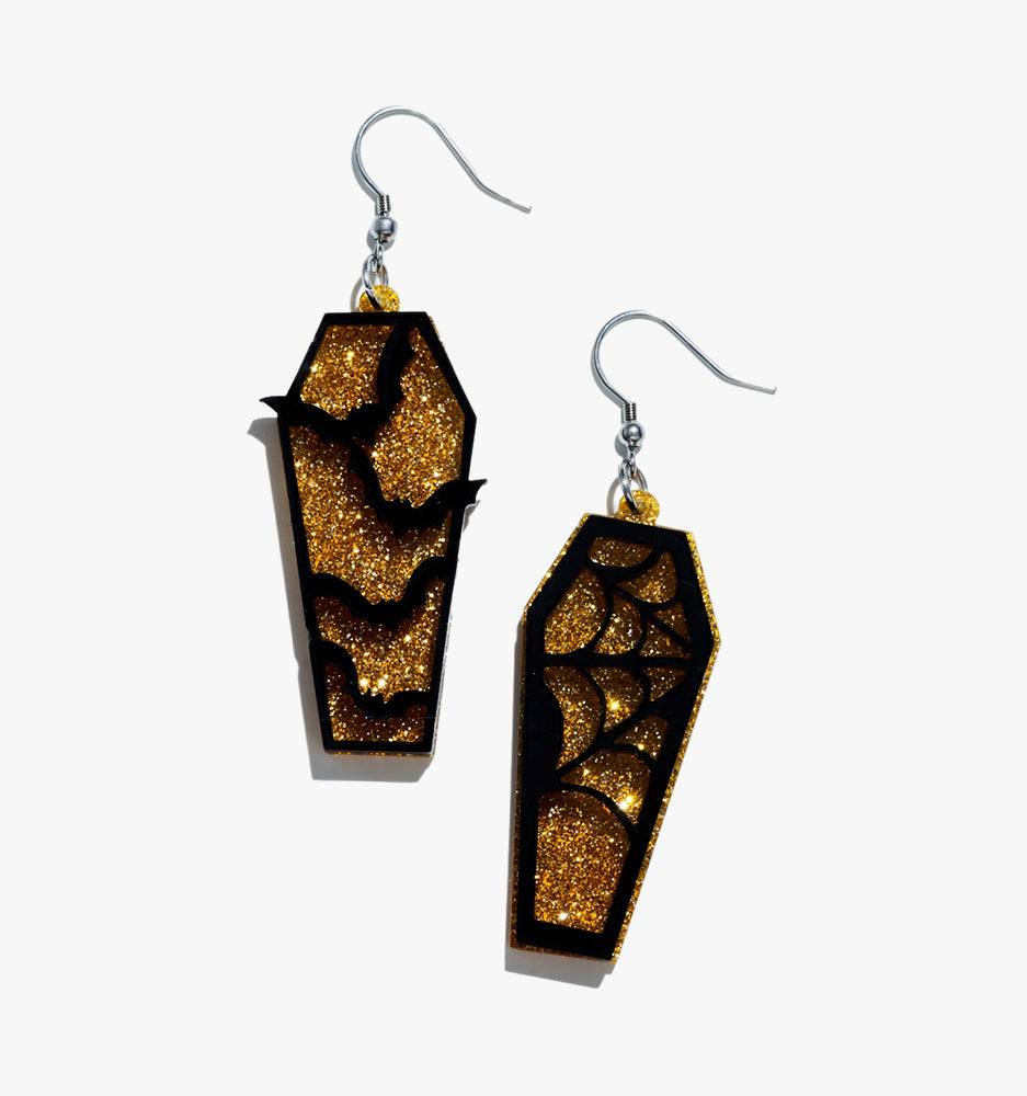 Halloween acrylic earrings