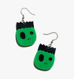 Halloween Creepy Frankenstein Earrings/Ear Clip