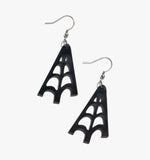 Halloween Chic Spider Web Earrings/Ear Clip