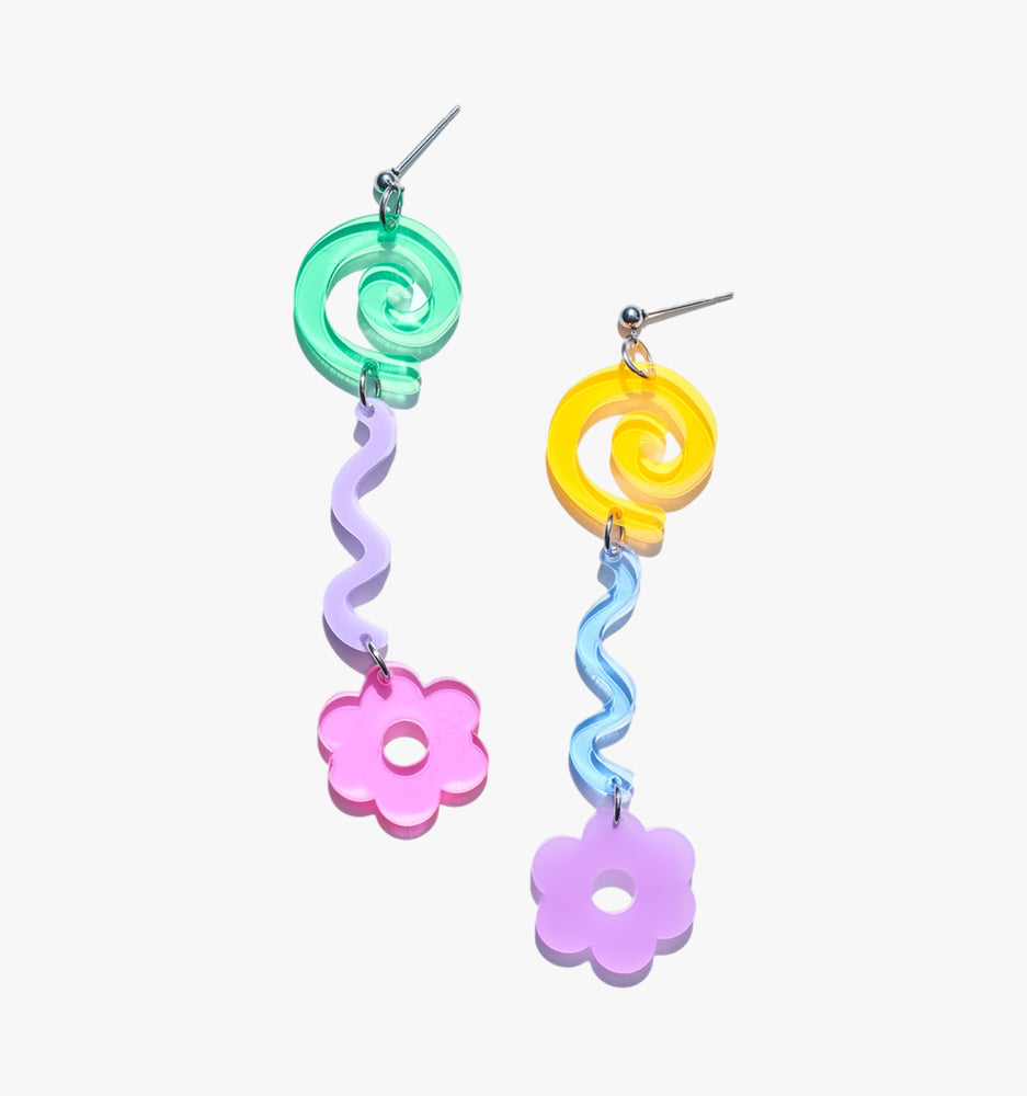 acrylic earrings