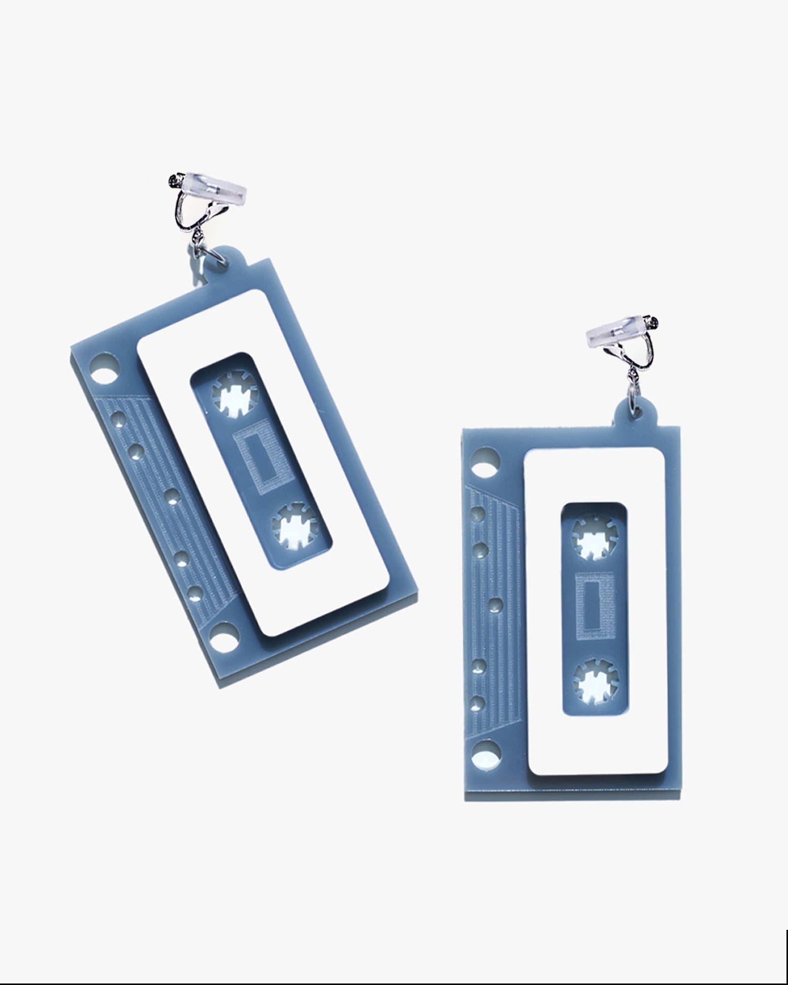 Vintage Audio Cassette Earrings/Ear Clip