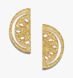 Lemon Slice Earrings/Ear Clip
