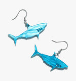 Blue Shark Earrings/Ear Clip