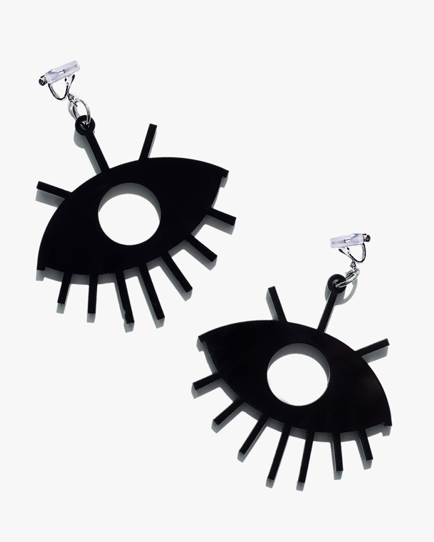 Eye Shaped Earrings/Ear Clip