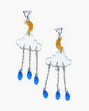 Cloud Drop Earrings/Ear Clip