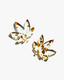 Translucent Maple Leaf Earrings/Ear Clip