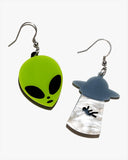 Asymmetrical Alien Earrings/Ear Clip