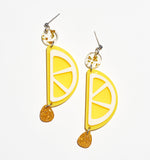Lemon Bubble Earrings/Ear Clip