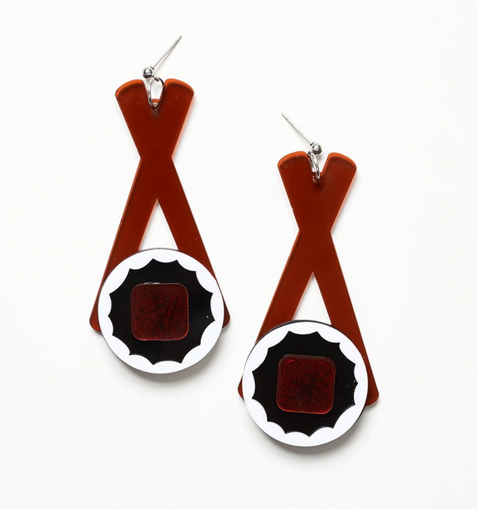 acrylic earrings