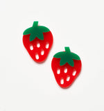 Hollow Strawberry Earrings/Ear Clip